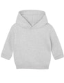 Baby Hoodie Essential Babybugz BZ63 heather Grey